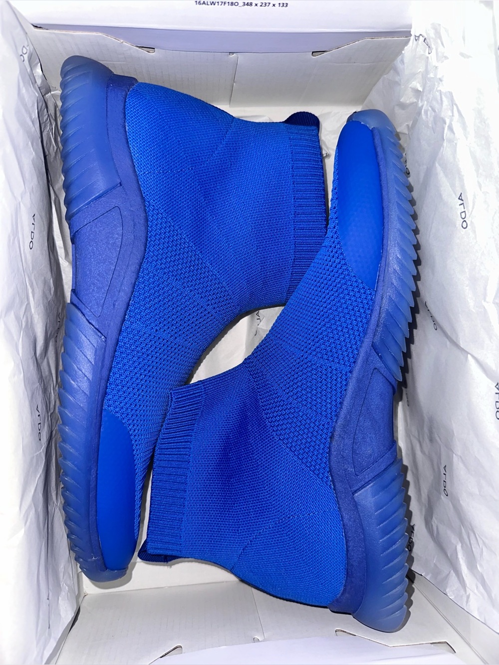 Aldo Men's GOORARI Blue Sneakers Size 12 US